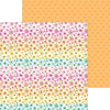 Doodlebug - Butterfly Kisses Paper - Rainbow Garden