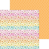 Doodlebug - Butterfly Kisses Paper - Rainbow Garden