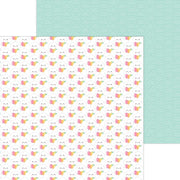 Doodlebug - Butterfly Kisses Paper - Rainbow Skies