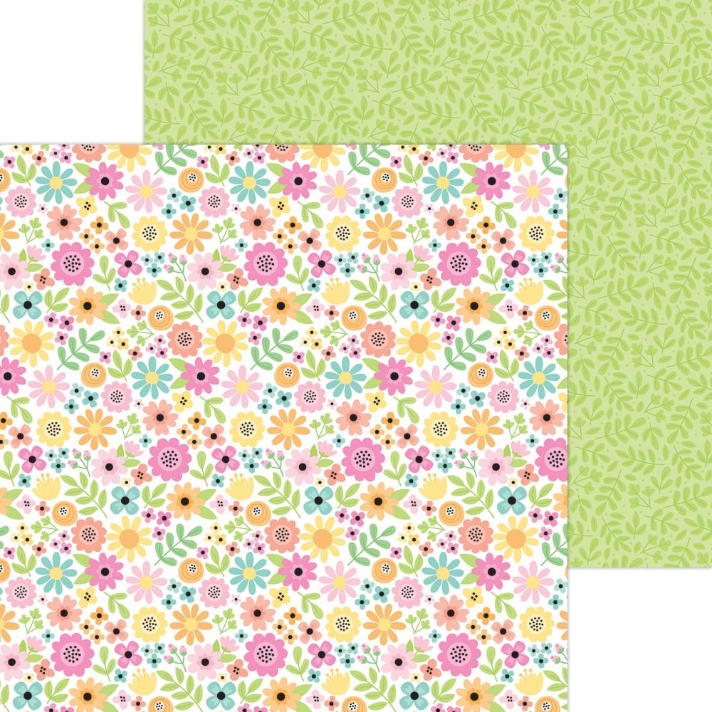 Doodlebug - Butterfly Kisses Paper - Garden Party