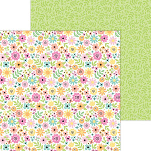 Doodlebug - Butterfly Kisses Paper - Garden Party