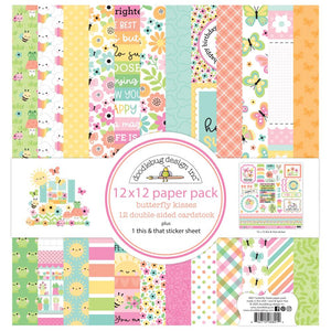 Doodlebug - Butterfly Kisses 12x12 Collection Pack