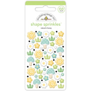 Doodlebug - Bee Happy Shape Sprinkles - Nature's Honey