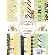 Doodlebug - Bee Happy Double-Sided Paper Pad 6"X8"