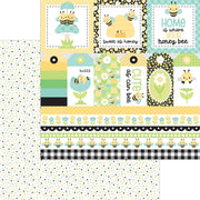Doodlebug - Bee Happy Paper - Sweet As Honey