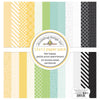 Doodlebug - Bee Happy Petite Prints Double-Sided Cardstock 12"X12"