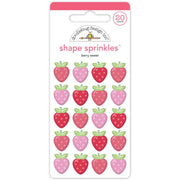 Doodlebug - Berry Sweet Shape Sprinkles - Berry Sweet
