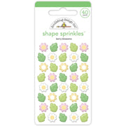 Doodlebug - Berry Sweet Shape Sprinkles - Berry Blossoms