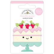Doodlebug - Berry Sweet Doodle-Pops 3D Sticker - Strawberry Shortcake