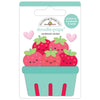 Doodlebug - Berry Sweet Doodle-Pops 3D Sticker - Berry Basket