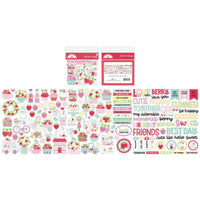Doodlebug - Berry Sweet All The Things Die Cuts 138/Pkg