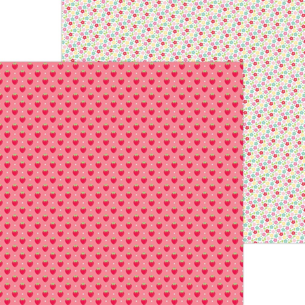 Doodlebug - Berry Sweet Paper - Very Berry
