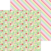 Doodlebug - Berry Sweet Paper - Strawberry Fields