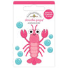 Doodlebug - Summer Fun Doodle-Pops 3D Sticker - Louie Lobster