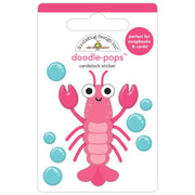 Doodlebug - Summer Fun Doodle-Pops 3D Sticker - Louie Lobster