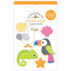 Doodlebug - Summer Fun Doodle-Pops 3D Sticker - Tropical Trio