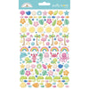 Doodlebug - Summer Fun Puffy Stickers - Icons