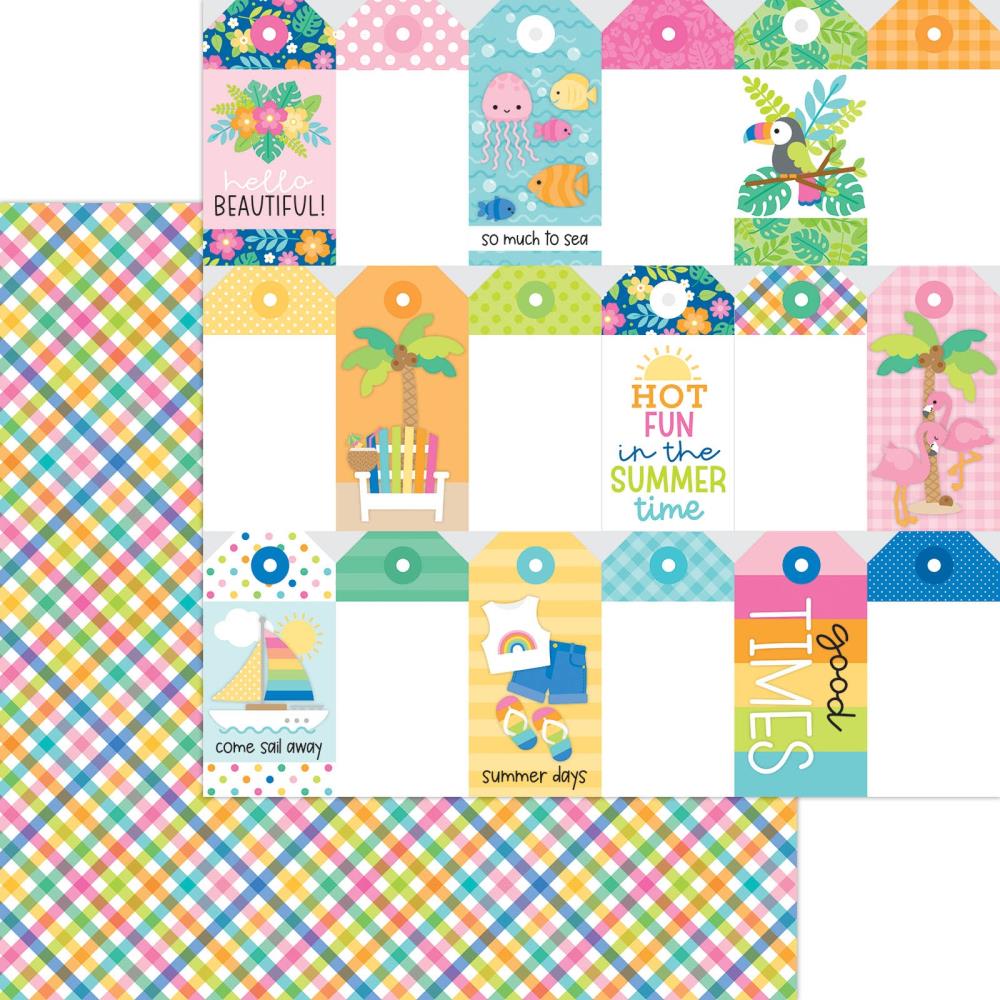 Doodlebug - Summer Fun Paper - Beach Picnic