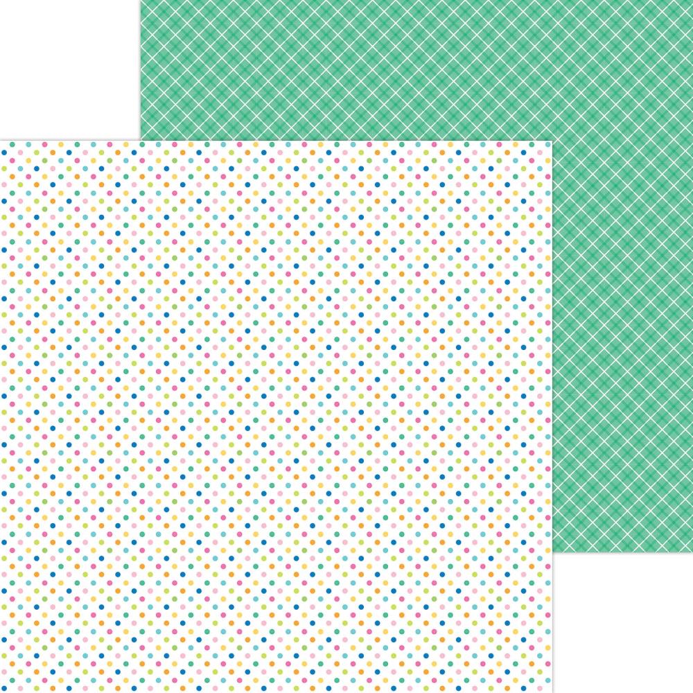 Doodlebug - Summer Fun Paper - Polka Dot Bikini