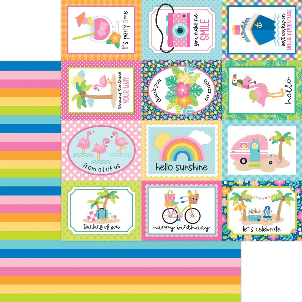 Doodlebug - Summer Fun Paper - Beach Towel