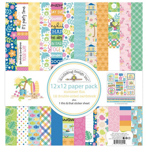 Doodlebug - Summer Fun 12x12 Paper Pack