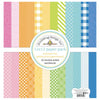 Doodlebug - Summer Fun 12x12 Petite Print Assortment Paper Pack 12/Pkg