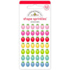 Doodlebug - Oh What Fun Sprinkle Adhesive Glossy Enamel Dots - Christmas Lights