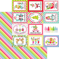 Doodlebug - Oh What Fun Paper - Merry & Bright