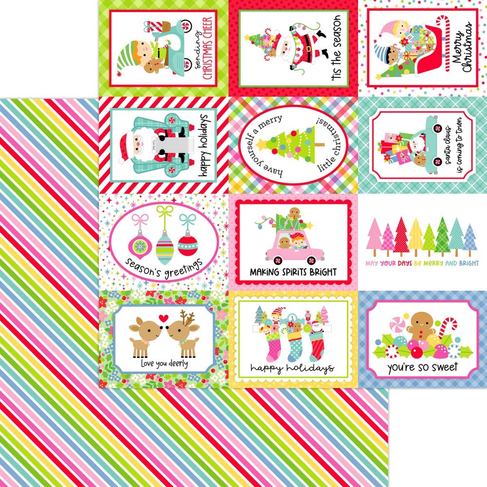 Doodlebug - Oh What Fun Paper - Merry & Bright