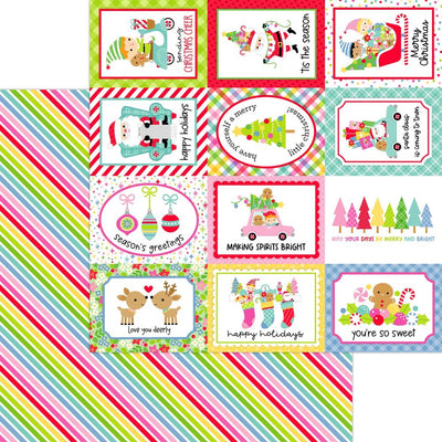 Doodlebug - Oh What Fun Paper - Merry & Bright
