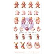 Prima - 25 & Peppermint Puffy Stickers 27/Pkg