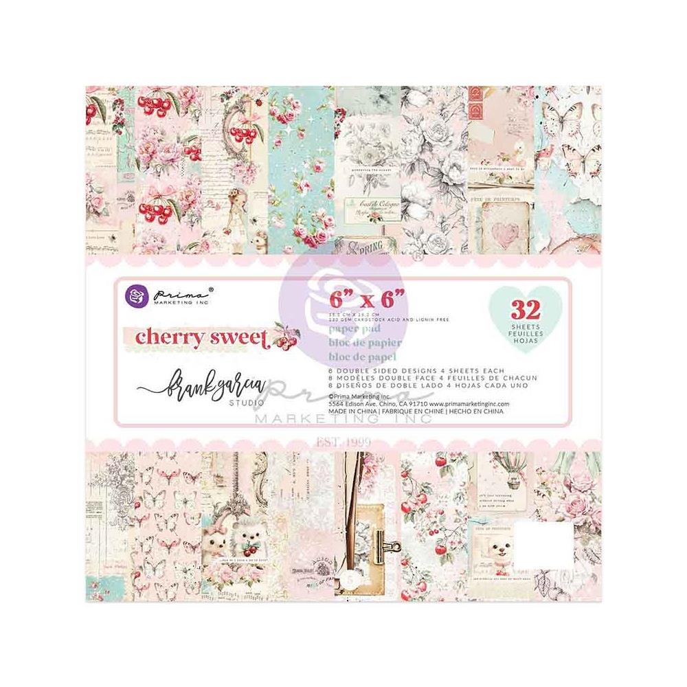 Prima - Cherry Sweet 6x6 Paper Pad 32/Pkg