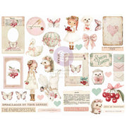 Prima - Cherry Sweet Chipboard Stickers 41/Pkg