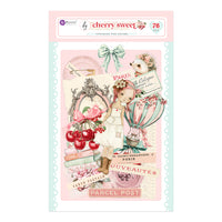 Prima - Cherry Sweet Pink Dreams Ephemera 76/Pkg