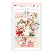 Prima - Cherry Sweet Pink Dreams Ephemera 76/Pkg