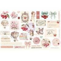 Prima - Cherry Sweet Pink Dreams Ephemera 76/Pkg
