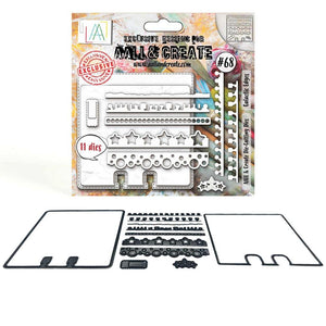 AALL And Create Die #68 - Galatic Edges 11/Pkg