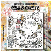 AALL And Create 6x6 Stencil - Nebula Nexus PC-245