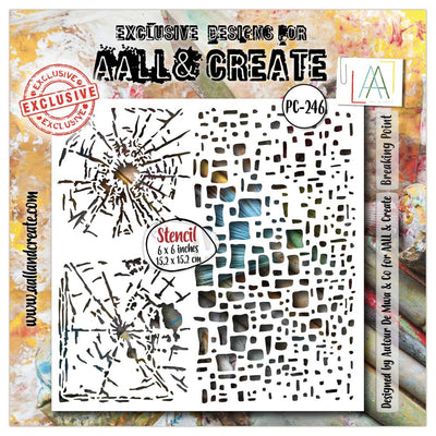 AALL And Create 6x6 Stencil - Breaking Point PC-246