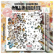 AALL And Create 6x6 Stencil - Rocky Drift PC-247