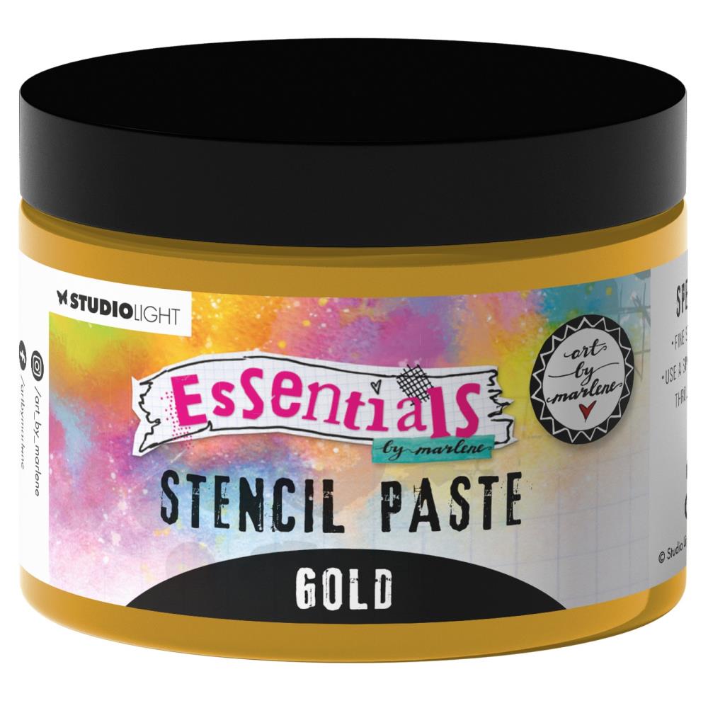 Art By Marlene Essentials Stencil Paste - Gold