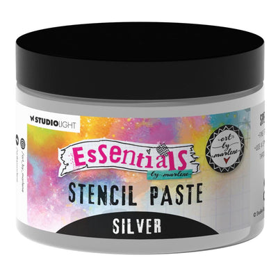 Art By Marlene Essentials Stencil Paste - Silver