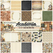 49 and Market - Academia 12x12 Collection Pack