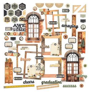 49 and Market - Academia Die Cut Elements