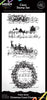 Arden Creative - Maker Series Christmas Carol Clusters 4in x 8in Clear Stamp Set