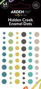 Arden Creative - Hidden Creek Enamel Dots 54/Pkg