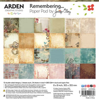 Arden Creative - Remembering 8x8 Paper Pad