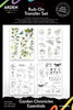 Arden Creative - Garden Chronicles ESSENTIALS 6" X 8" Rub-On Transfer Set