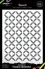 Arden Creative - Hidden Creek Clear Stencil - Timeless Quatrefoil