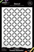 Arden Creative - Hidden Creek Clear Stencil - Timeless Quatrefoil